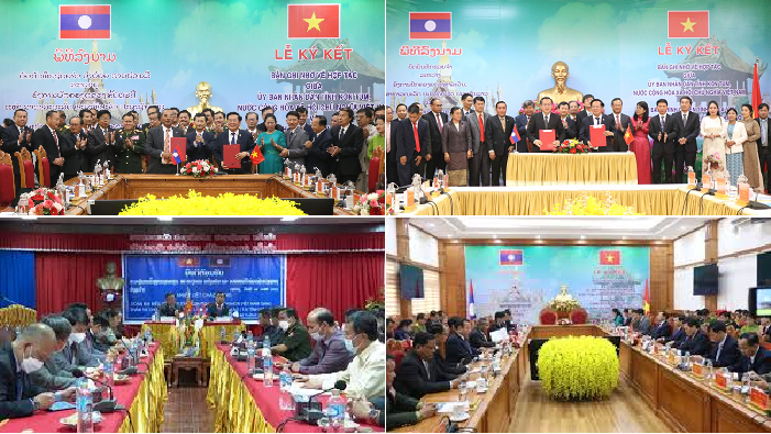 Kon Tum xây dựng biên giới hòa bình, hữu nghị, hợp tác và phát triển với các tỉnh Nam Lào