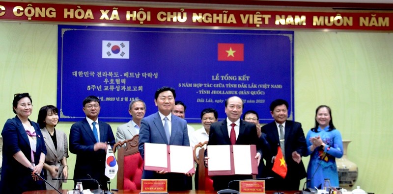 Đắk Lắk và Jeollabuk (Hàn Quốc) chung tay xây dựng, hợp tác làm phong phú quan hệ hữu nghị giữa hai tỉnh