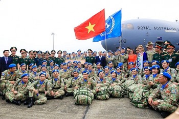 Việt Nam kêu gọi tăng cường triển khai hoạt động gìn giữ hòa bình LHQ Việt Nam kêu gọi tăng cường triển khai hoạt động gìn giữ hòa bình LHQ