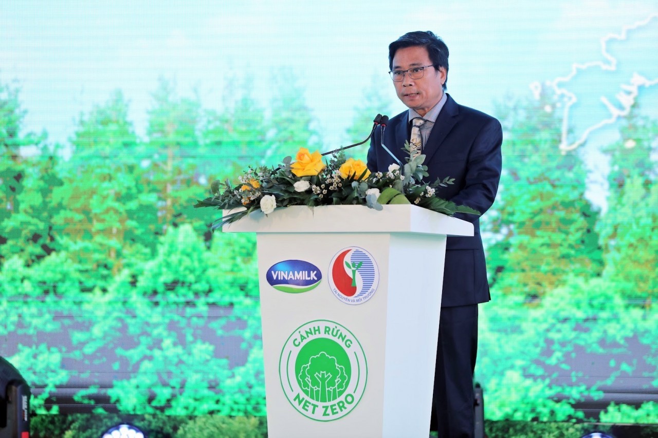 Ông Lê Hoàng Minh – Giám đốc Điều hành Sản xuất Vinamilk chia sẻ về cam kết của doanh nghiệp đối với dự án.