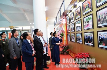 Đoàn công tác Đại sứ quán Triều Tiên tại Việt Nam và Hội Hữu nghị Việt Nam – Triều Tiên thăm và làm việc tại Lạng Sơn