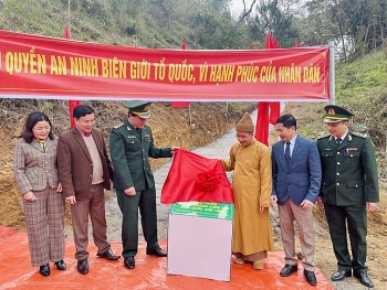 Khánh thành nhiều công trình đường tuần tra biên giới ở Lạng Sơn Khánh thành nhiều công trình đường tuần tra biên giới ở Lạng Sơn