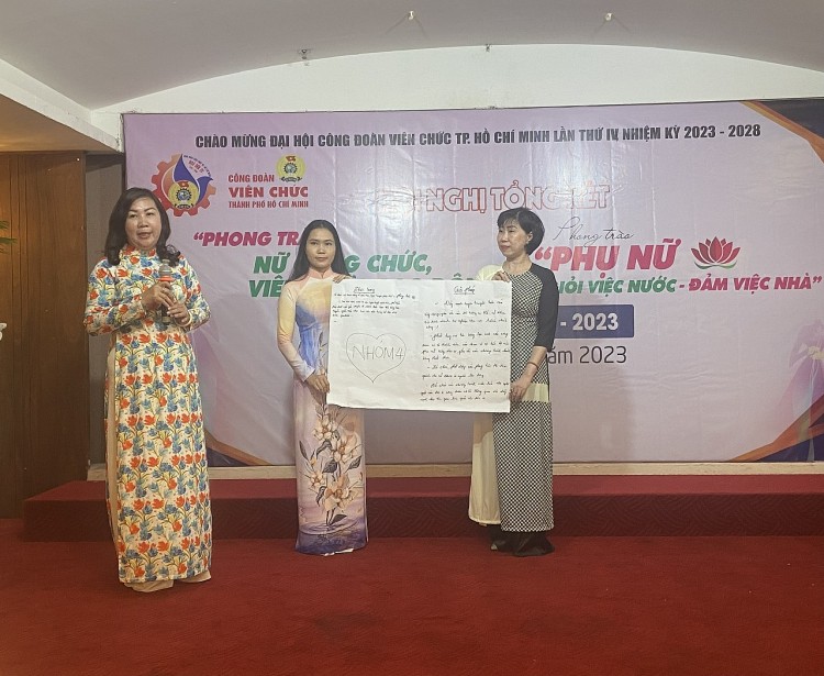 Thành phố Hồ Chí Minh: Tuyên dương gần 200 phụ nữ “giỏi việc nước, đảm việc nhà”