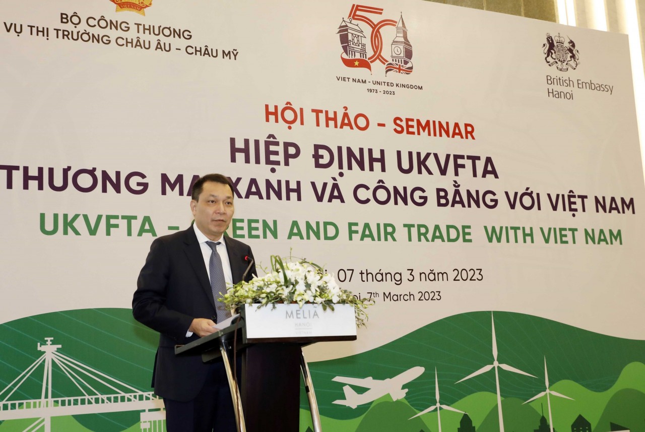 Tận dụng UKVFTA để thúc đẩy thương mại xanh và công bằng giữa Việt Nam - Anh