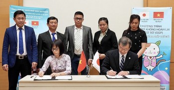 Nhật Bản tài trợ hơn 200.000 USD cho 3 dự án y tế, giáo dục ở TP.HCM và Cà Mau Nhật Bản tài trợ hơn 200.000 USD cho 3 dự án y tế, giáo dục ở TP.HCM và Cà Mau