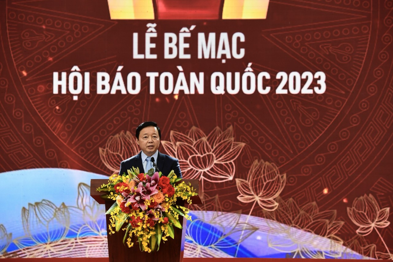 Phó Thủ tướng Chính phủ Trần Hồng Hà phát biểu tại Lễ bế mạc.