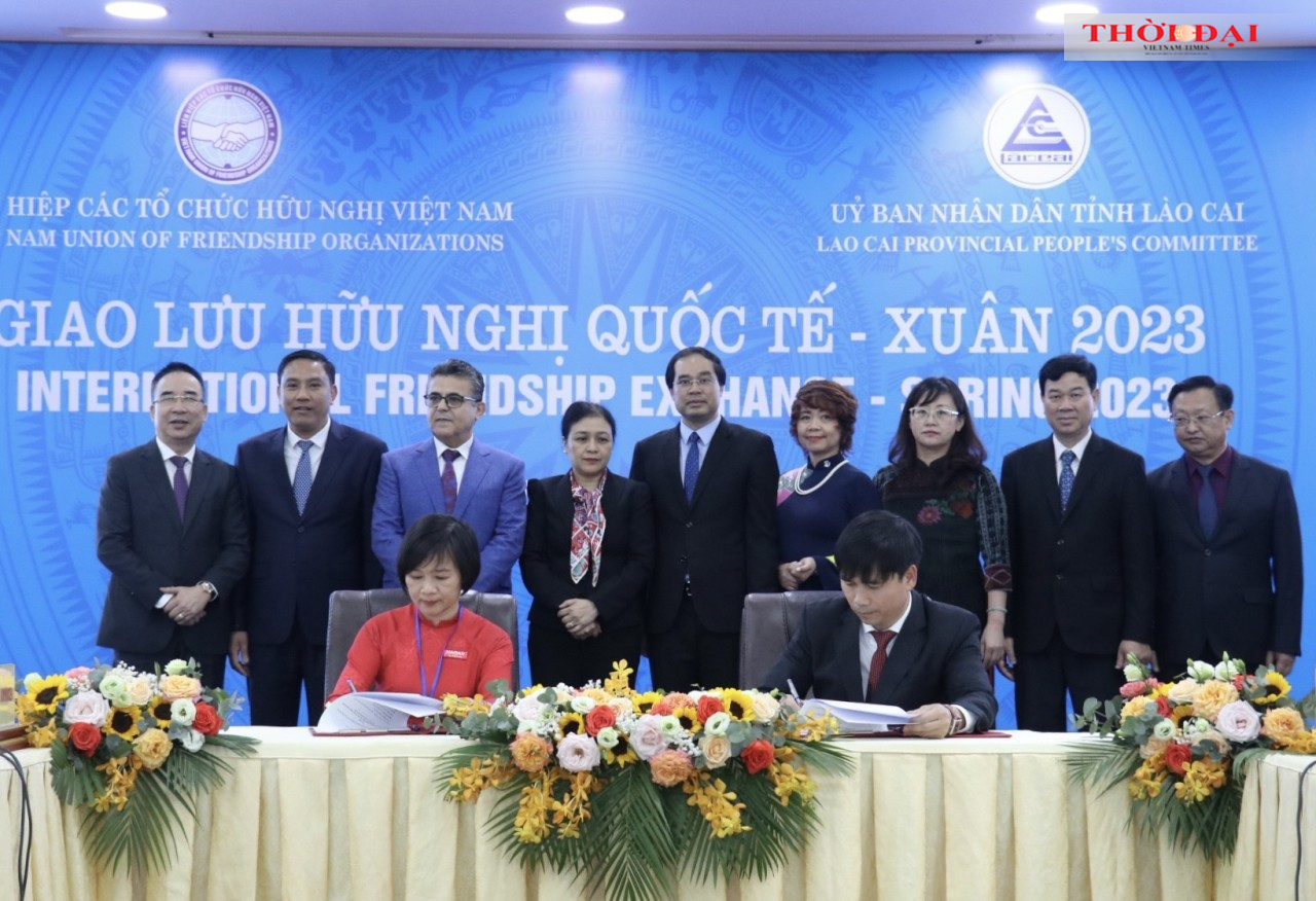 Giao lưu hữu nghị quốc tế năm 2023: cầu nối hữu nghị giữa nhân dân các nước với Lào Cai, Việt Nam
