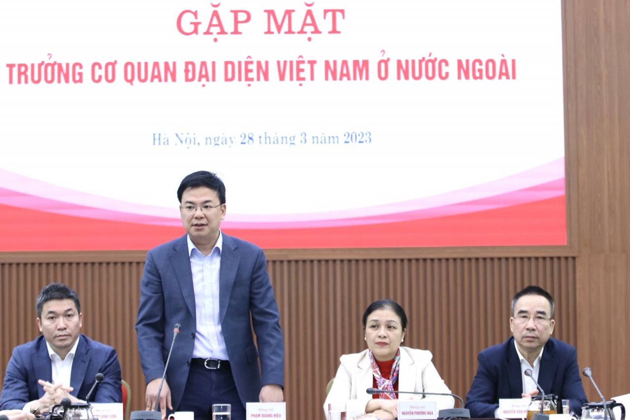 VUFO và Trưởng Cơ quan đại diện Việt Nam ở nước ngoài: Chung tay mở rộng mạng lưới bạn bè đối tác
