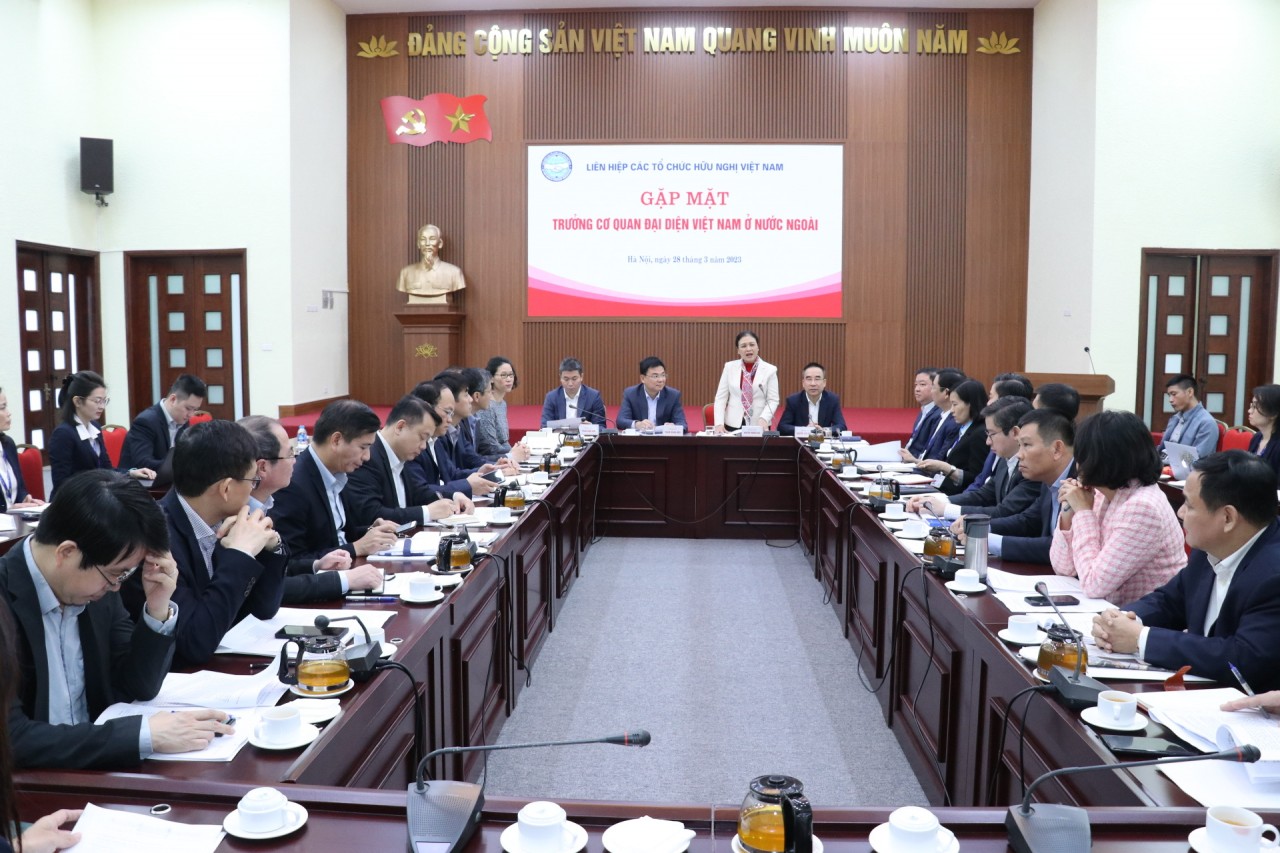 VUFO và Trưởng Cơ quan đại diện Việt Nam ở nước ngoài: Chung tay mở rộng mạng lưới bạn bè đối tác