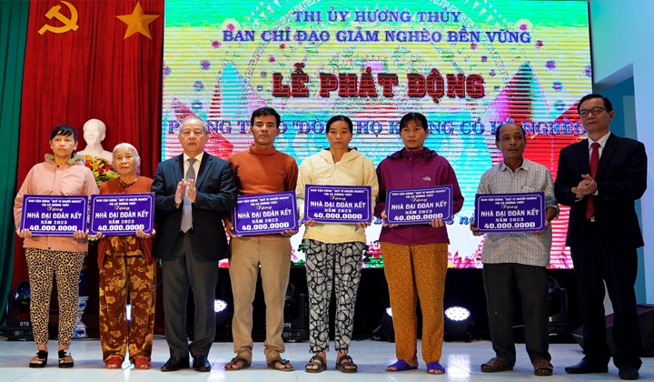 Thừa Thiên Huế: Phát động phong trào “Dòng họ không có hộ nghèo” tại thị xã Hương Thuỷ