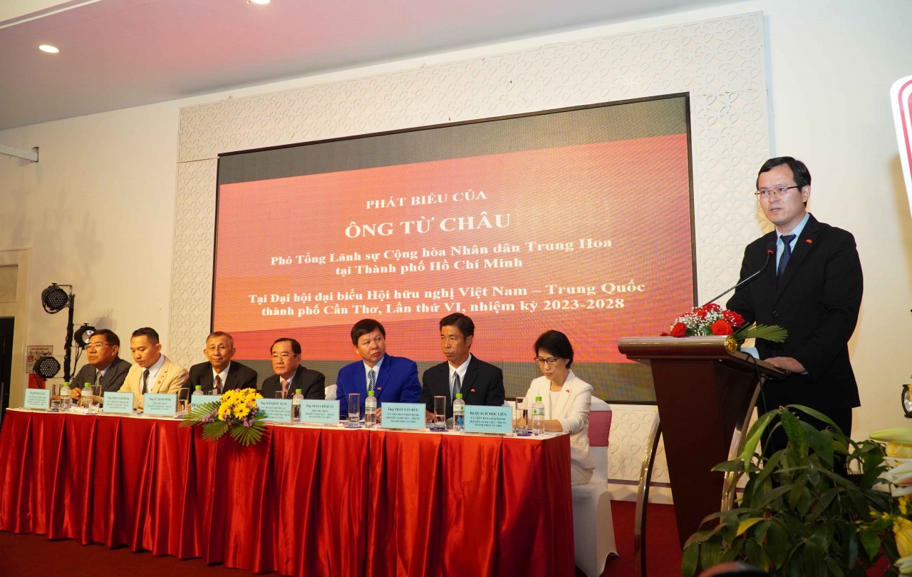Ðại hội đại biểu Hội hữu nghị Việt Nam - Trung Quốc TP Cần Thơ nhiệm kỳ 2023 - 2028