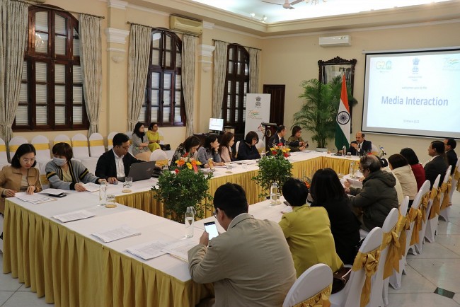 Đại sứ Sandeep Arya: Năm 2023 sẽ có nhiều hoạt động dẩy giao lưu nhân dân hai nước Việt Nam-Ấn Độ