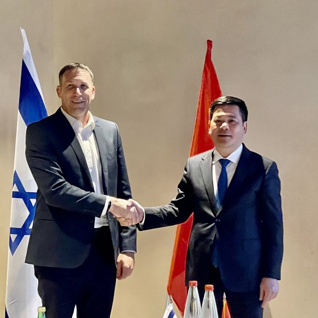 Chủ tịch Hội nghị sỹ hữu nghị Israel - Việt Nam: Nỗ lực thúc đẩy ký kết Hiệp định VIFTA