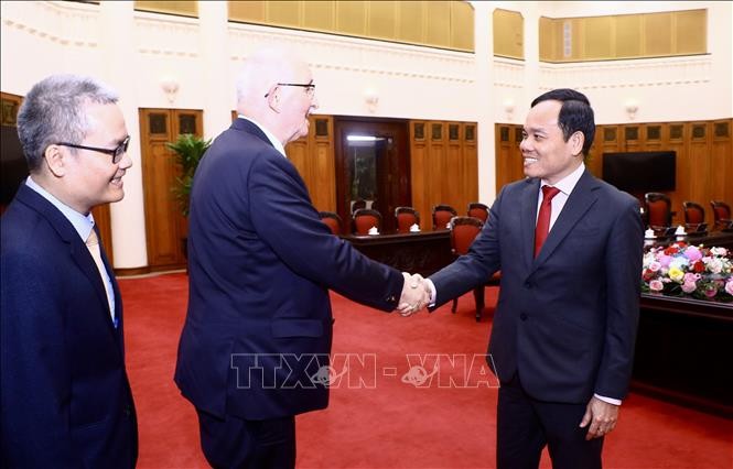 Phó Thủ tướng Trần Lưu Quang tiếp Chủ tịch Tiểu ban Nhân quyền châu Âu