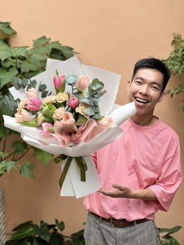 Hoa Tulip Hà Lan được người Việt yêu thích