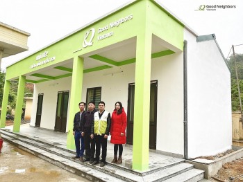 GNI xây dựng bếp ăn cho trường Mầm non Bắc Sơn (Hòa Bình) trị giá 500 triệu đồng