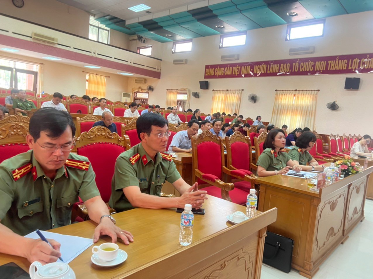 Hội nghị tập huấn công tác nhân quyền năm 2023 (Ảnh: Thu Trang).