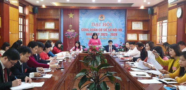 Nhiều điểm mới tại đại hội công đoàn cơ sở nhiệm kỳ 2023-2028