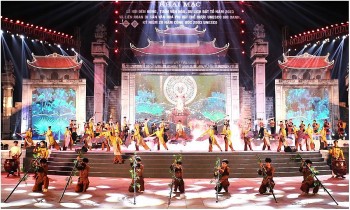Trình diễn các di sản văn hóa phi vật thể của Việt Nam tại Lễ hội Đền Hùng