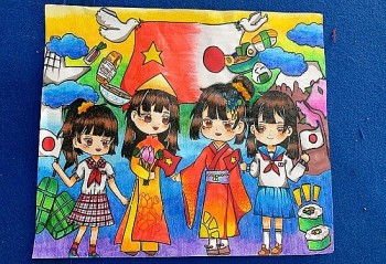 Phát động cuộc thi vẽ tranh và viết về tình hữu nghị Việt Nam - Nhật Bản