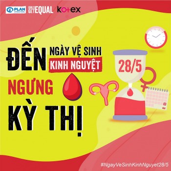 Để trẻ em gái ngưng xấu hổ khi nói về kỳ kinh nguyệt