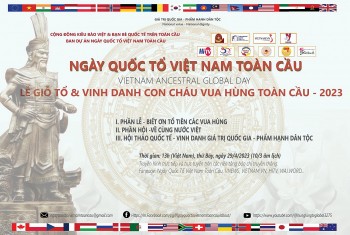 Người Việt bốn phương cùng hướng về Lễ Giỗ Tổ và vinh danh con cháu Vua Hùng toàn cầu 2023