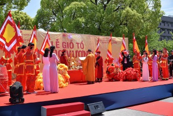 to chuc le gio to hung vuong tai kansai nhat ban