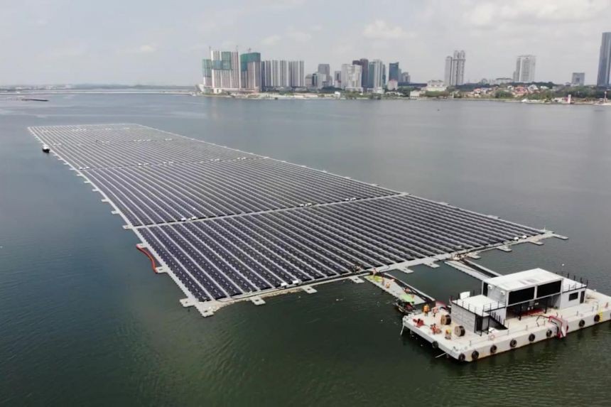 Trang trại điện mặt trời của Sunseap tại Singapore có sự bắt tay cùng Huawei