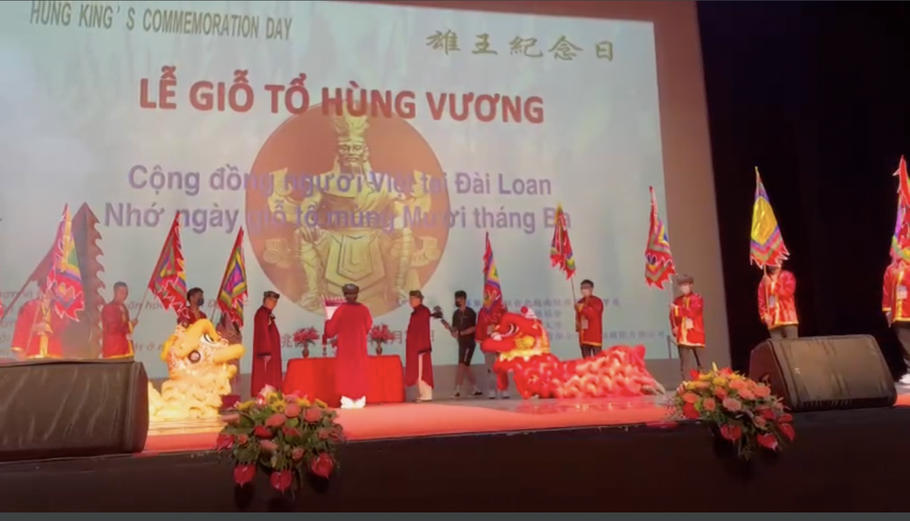 Cộng đồng người Việt tại Đài Loan (Trung Quốc) lần đầu tiên tổ chức lễ giỗ tổ Hùng Vương