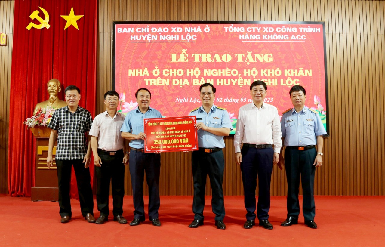 Nghệ An: Trao tặng 7 nhà ở cho hộ nghèo, hộ khó khăn trên địa bàn huyện Nghi Lộc
