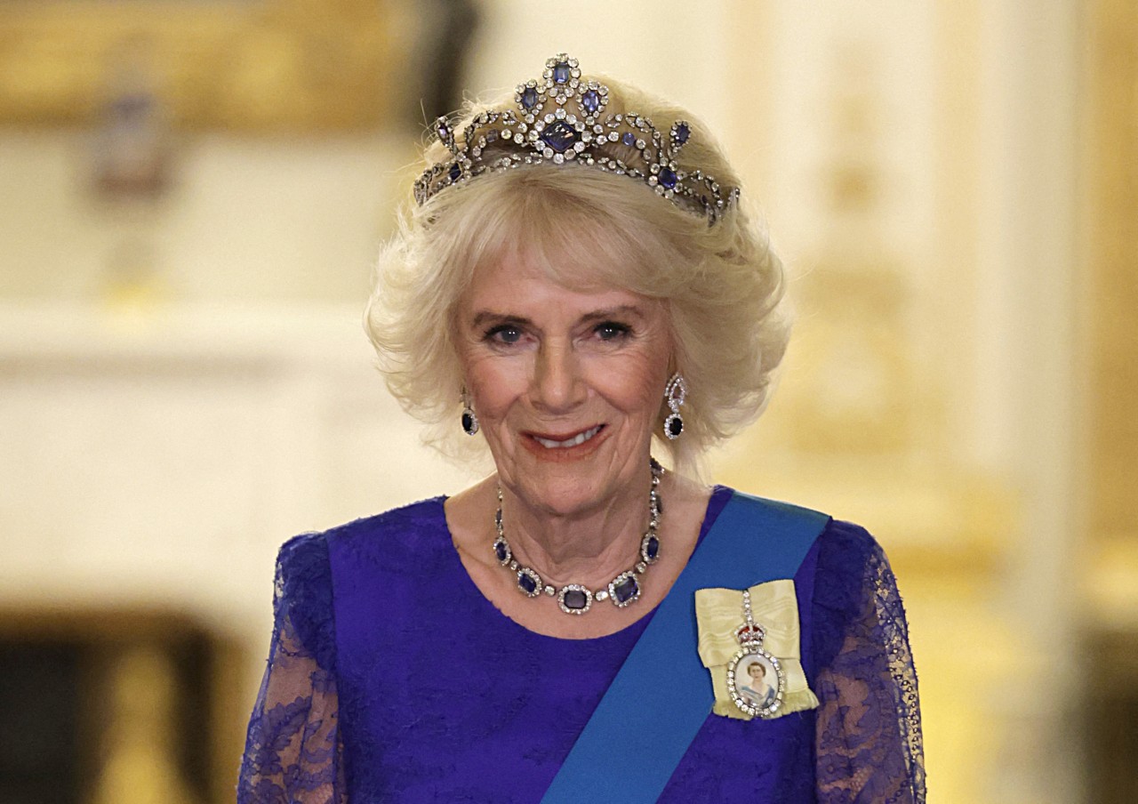 Hoàng hậu Camilla (Ảnh: CHRIS JACKSON/POOL/AFP VIA GETTY)