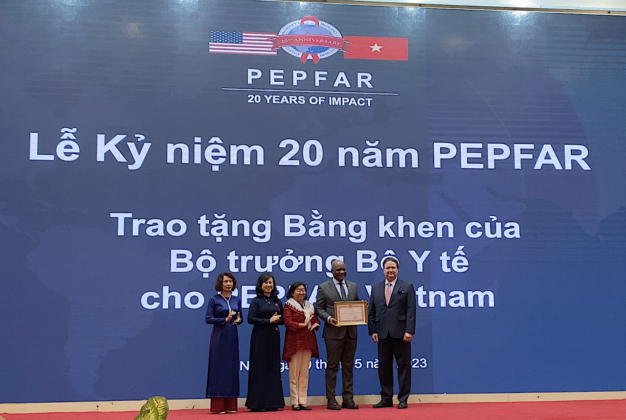 PEPFAR kỷ niệm 20 năm tại Việt Nam
