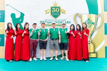 to hop san gon kings island golf resort chao don tuoi 30 voi su kien 30th anniversary championship