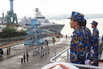 Tàu 015-Trần Hưng Đạo về nước, kết thúc thành công nhiệm vụ đối ngoại quốc phòng