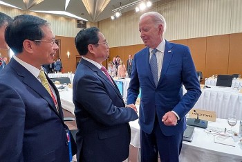 Thủ tướng Phạm Minh Chính gặp Tổng thống Hoa Kỳ Joe Biden