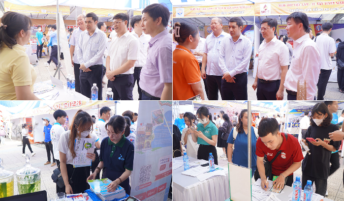 Thừa Thiên Huế: Hơn 3.000 người tham gia Ngày hội Việc làm - Tư vấn tuyển sinh
