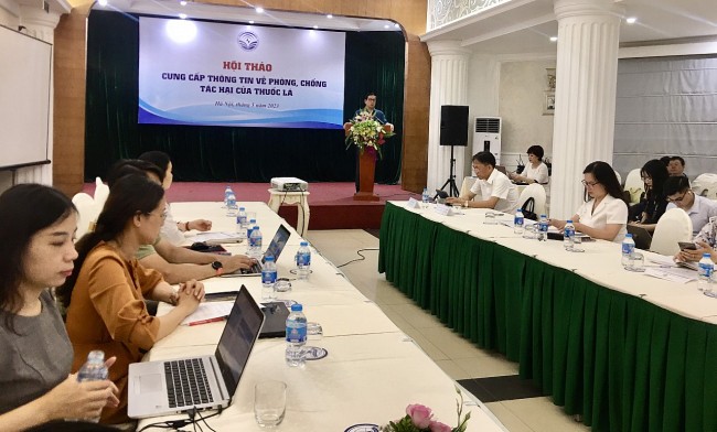 Hà Nội: 12,39% nam sinh lớp 8 - 12 sử dụng thuốc lá điện tử