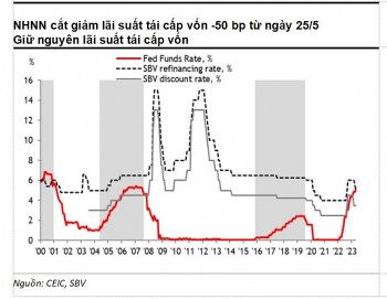 MSVN: Kỳ vọng lãi suất hạ từ 0,5% đến 1% trong vòng ba tháng tới