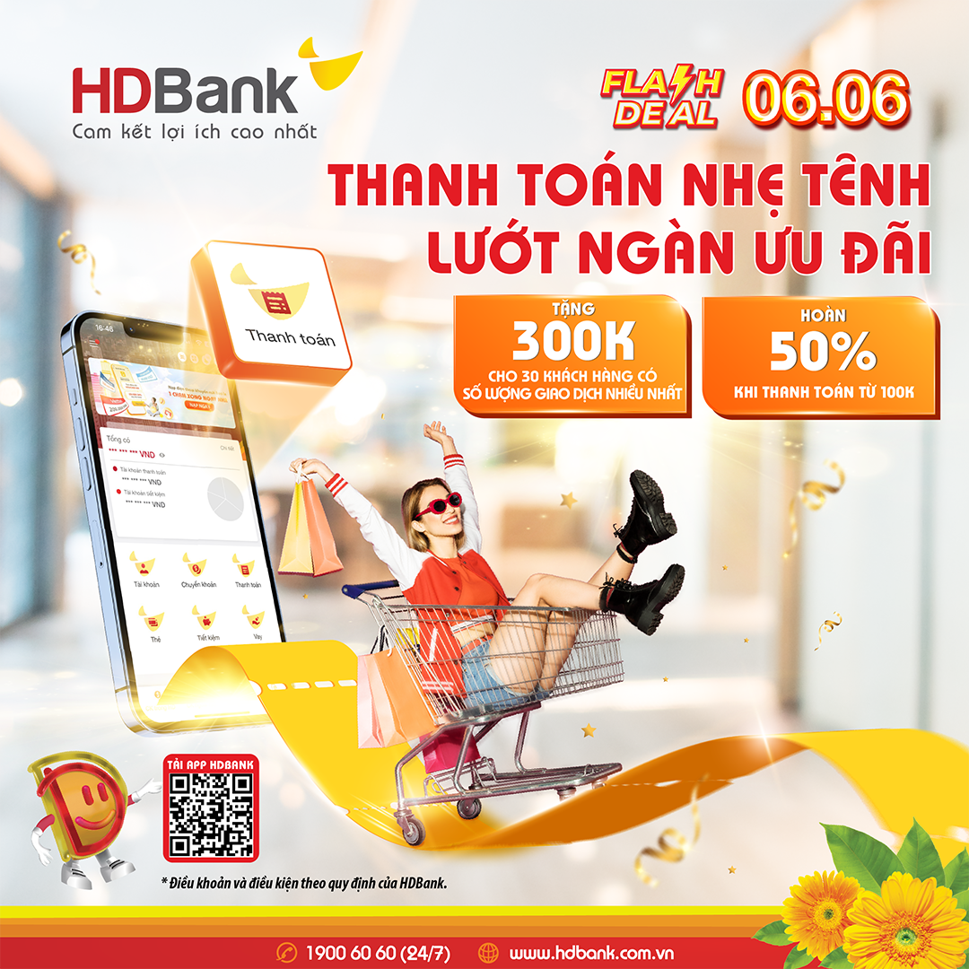 Khám phá App HDBank, nơi có lượng người dùng hằng tháng tăng tới 90%