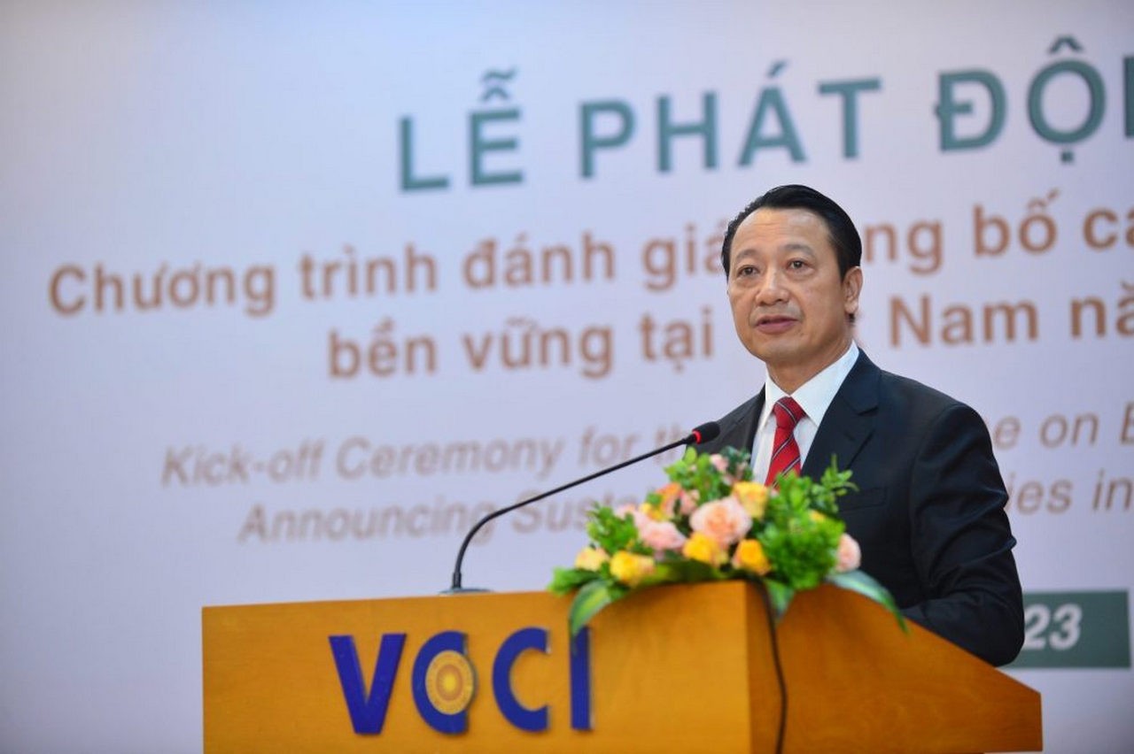 Phó Chủ tịch VCCI, Chủ tịch VBCSD Nguyễn Quang Vinh.