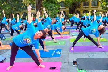 Ngày Quốc tế Yoga lần thứ 9 được tổ chức tại 31 tỉnh thành Việt Nam