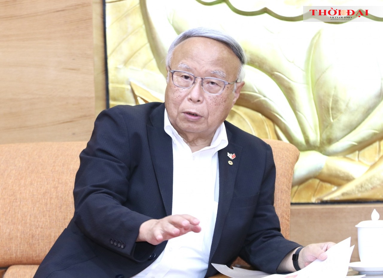 Ông Hiroyuki Ogawa, Tổng thư ký Hiệp hội Việt Nam – Nhật Bản  (Ảnh: Thu Hà).
