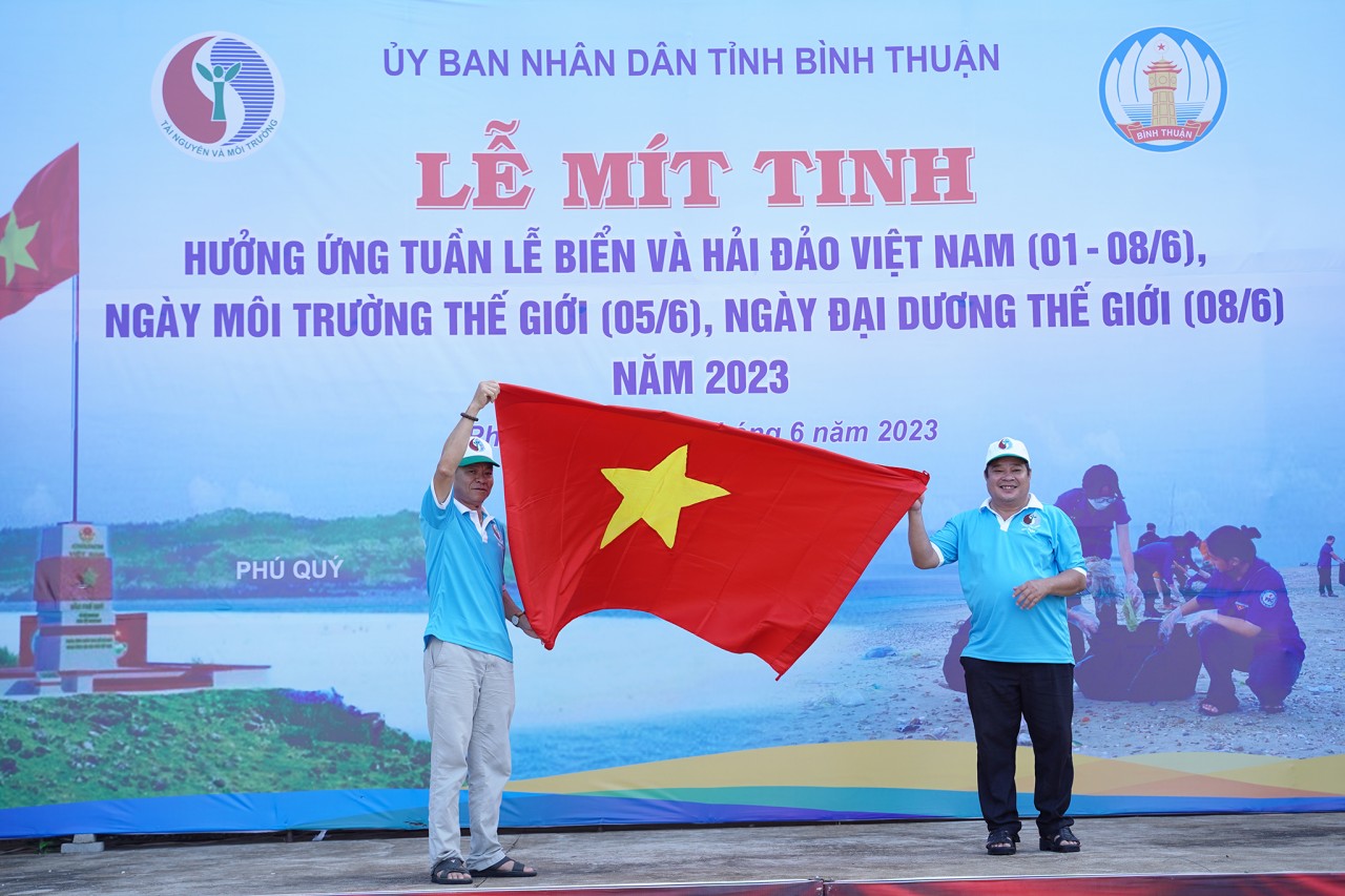 Bình Thuận Mít tinh hưởng ứng Tuần lễ Biển – Hải đảo Việt Nam