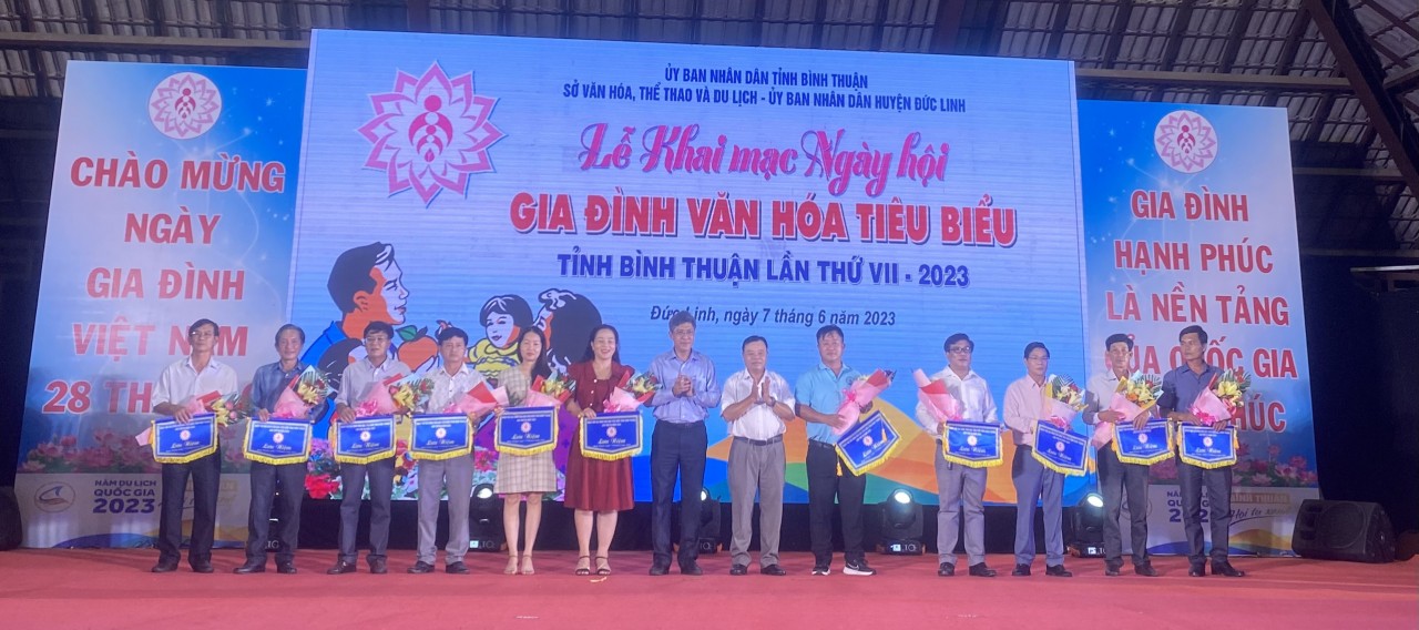 Bình Thuận tổ chức Ngày hội gia đình văn hóa tiêu biểu lần thứ VII