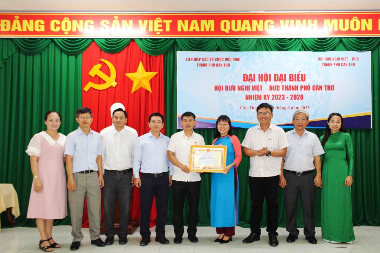 Hội Hữu nghị Việt - Đức TP Cần Thơ cầu nối hòa bình hữu nghị 2 nước
