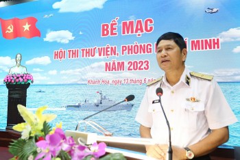 Hội thi thư viện, phòng Hồ Chí Minh Vùng 4 Hải quân năm 2023 kết thúc thành công