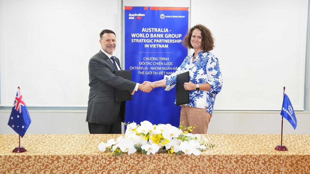 Australia và Ngân hàng Thế giới tiếp tục hỗ trợ chương trình phát triển của Việt Nam