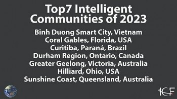 ICF: Bình Dương đứng top 7 cộng đồng thông minh thế giới