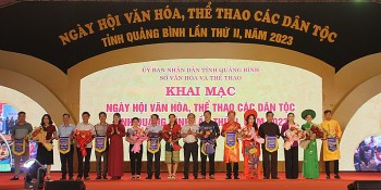 quang binh gan 370 nghe nhan dien vien tham gia ngay hoi van hoa the thao cac dan toc