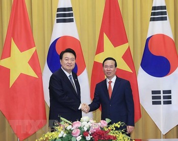 Việt Nam-Hàn Quốc trao đổi 17 văn kiện hợp tác trên các lĩnh vực